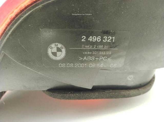 2496321 BMW Фонарь задний левый купить в Одесса