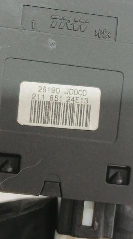 25190JD00D NISSAN Кнопка (регулятор) корректора фар купить в Харьков
