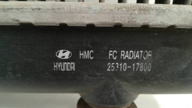 2531017800 HYUNDAI Радиатор охлаждения двигателя купить в Днепр