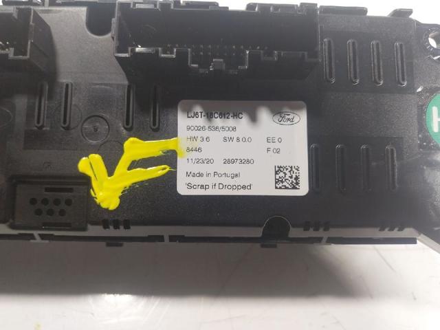 Unidade de controlo dos modos de aquecimento/condicionamento Ford Kuga 3 DFK