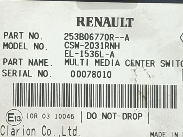 253B06770R RENAULT купить в Сумы