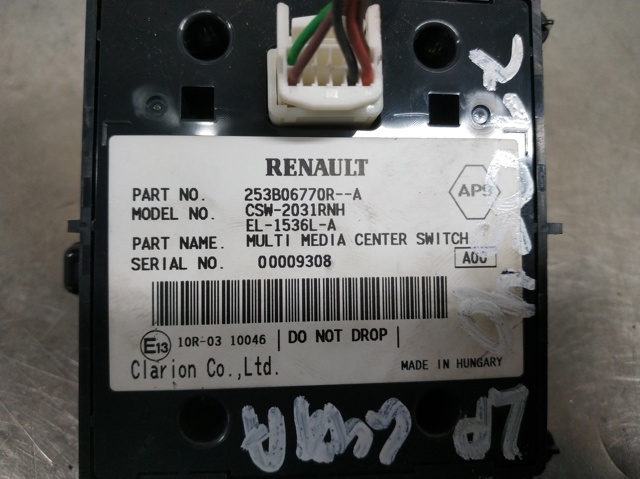 253B06770R RENAULT купить в Черновцы