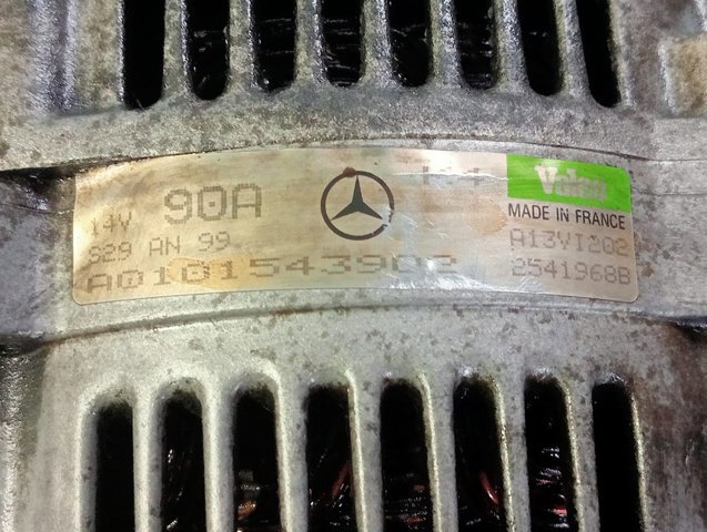 MERCEDES 2541968B Генератор в наличии Запорожье
