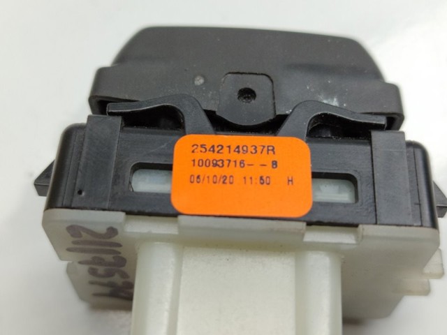 254214937R RENAULT Кнопка включения мотора стеклоподъемника центральной консоли купить в Каменское