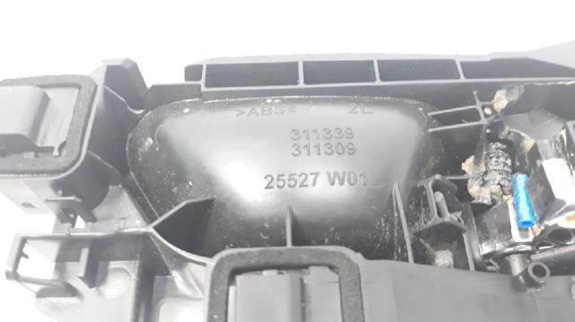 25527W01 PEUGEOT Ручка двери левой внутренняя передняя/задняя купить в Житомир
