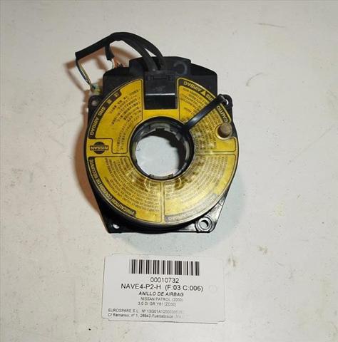 255545L325 NISSAN Кольцо контактное, шлейф руля купить в Львов