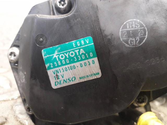 TOYOTA 2580033010 Клапан EGR рециркуляции газов в наличии Кривой Рог