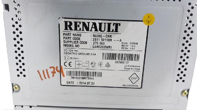 RENAULT 259151171R Дисплей многофункциональный в наличии Николаев