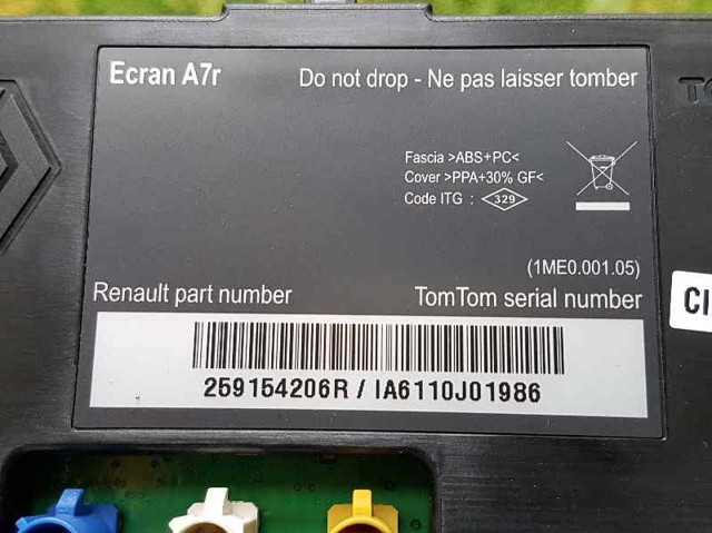 RENAULT 259154206R Дисплей многофункциональный в наличии Ирпень