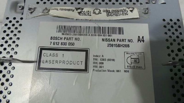 NISSAN 25915BH20B Дисплей многофункциональный в наличии Чернигов