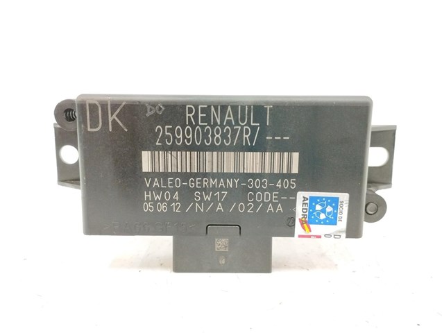 Módulo de direção (Centralina eletrônica) de sensor de estacionamento 259903837R Renault (RVI)
