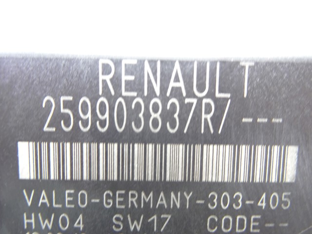 259903837R RENAULT Модуль управления парктроником купить в Каменское