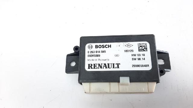 RENAULT 259905848R Модуль управления (ЭБУ) парктроником в наличии Львов