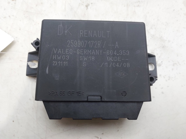 Módulo de direção (Centralina eletrônica) de sensor de estacionamento 259907172R Renault (RVI)
