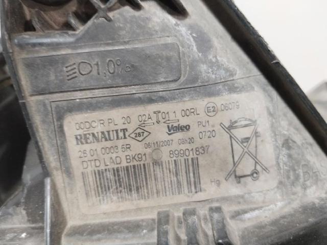 260100074R RENAULT Правая фара купить в Ужгород