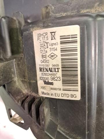 260100203R RENAULT Фара правая купить в Николаев