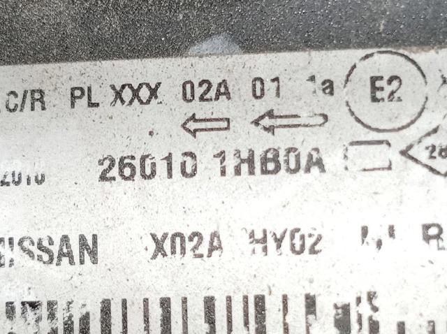 NISSAN 260101HB0A Правая фара в наличии Днепр