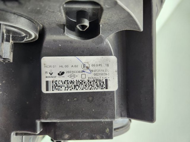 RENAULT 260103369R Фара правая в наличии Львов