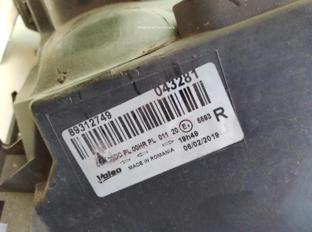RENAULT 260103726R Правая фара в наличии Черкассы