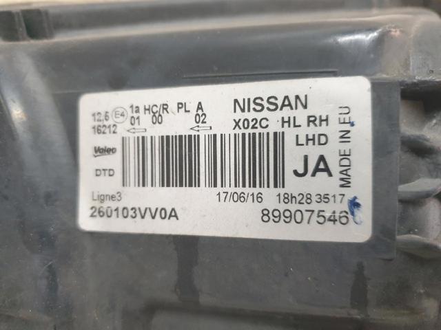 260103VV0A NISSAN Правая фара купить в Полтава