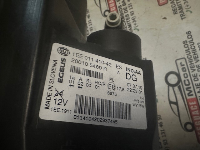 260105469R RENAULT Правая фара купить в Запорожье