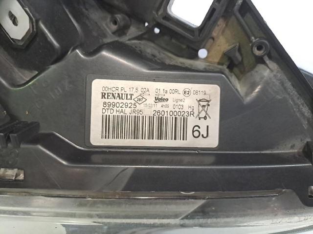 RENAULT 260107192R Правая фара в наличии Одесса