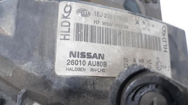 26010AU80B NISSAN Правая фара купить в Кривой Рог