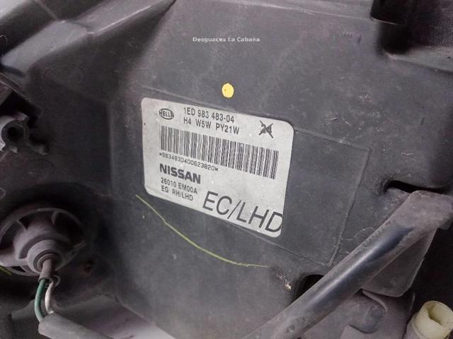 NISSAN 26010EM00A Фара правая в наличии Черкассы