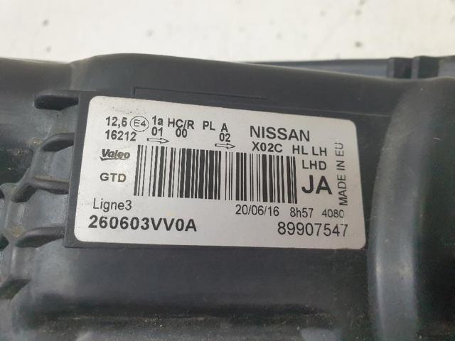 NISSAN 260603VV0A Левая фара в наличии Ужгород