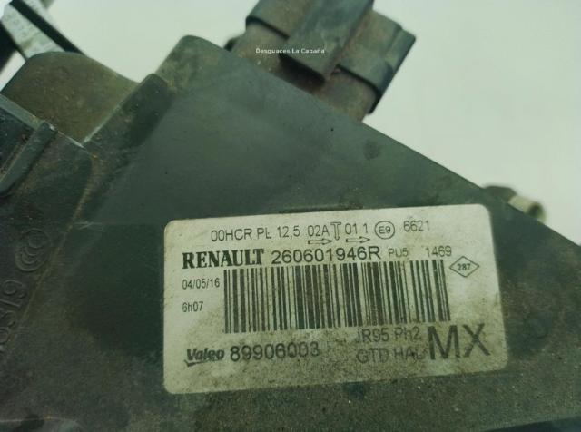 260605628R RENAULT Фара левая купить в Житомир