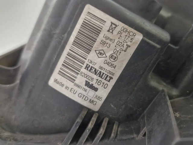 260608764R RENAULT Фара левая купить в Ужгород
