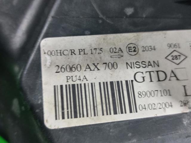NISSAN 26060AX700 Фара левая в наличии Тернополь