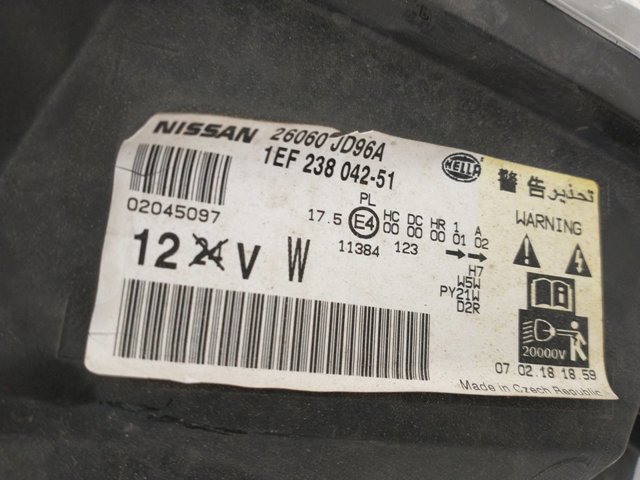 NISSAN 26060JD96A Фара левая в наличии Ровно