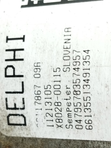 Coluna da direção Opel Corsa X12