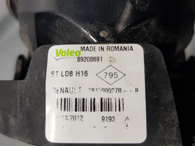 RENAULT 261500027R Фара противотуманная левая/правая в наличии Запорожье