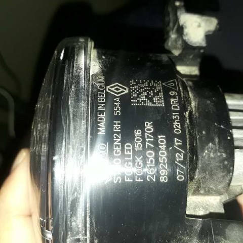 RENAULT 261507170R Фара противотуманная правая в наличии Запорожье