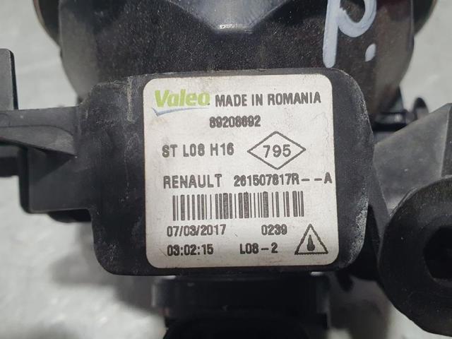 261507817R RENAULT Фонарь противотуманный задний купить в Львов