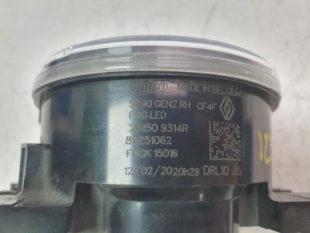 RENAULT 261509314R Фара противотуманная левая/правая в наличии Житомир