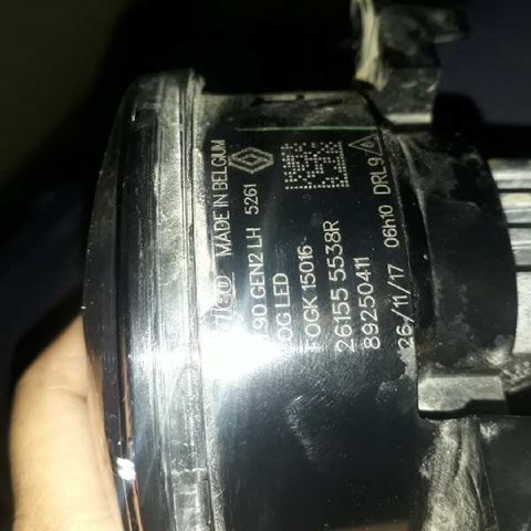 261555538R RENAULT Фара противотуманная левая купить в Чернигов