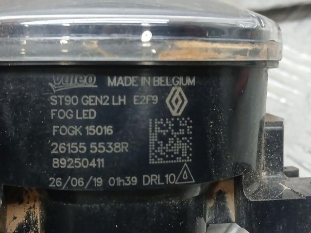 RENAULT 261555538R Фара противотуманная левая в наличии Тернополь