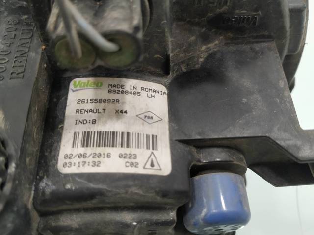 RENAULT 261558092R Фара противотуманная левая в наличии Павлоград