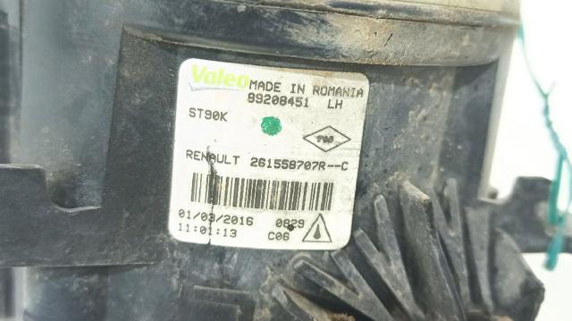 261558707R RENAULT Фара противотуманная левая купить в Чернигов
