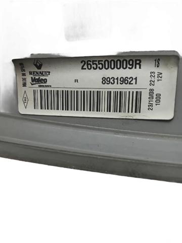 Lanterna traseira direita interna 265500009R RENAULT
