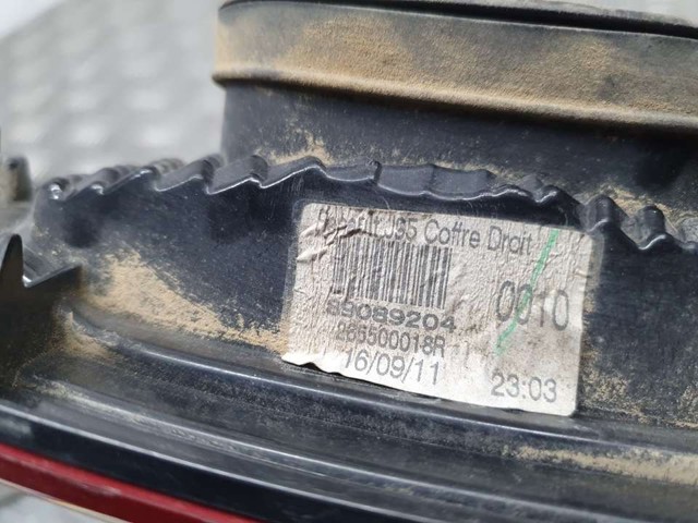 RENAULT 265500018R Фонарь задний правый внутренний в наличии Ровно