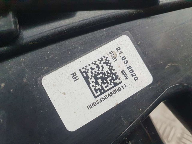RENAULT 265501234R Фонарь задний правый внутренний в наличии Одесса