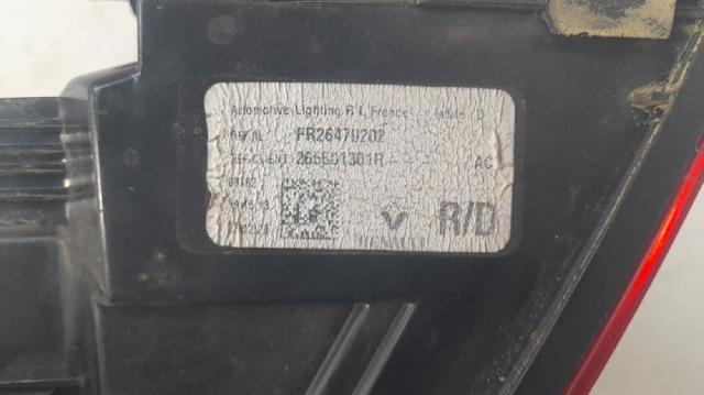265501301R Фонарь задний правый внешний купить Павлоград