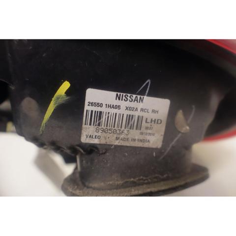 265501HA0B NISSAN Задний фонарь купить в Каменское