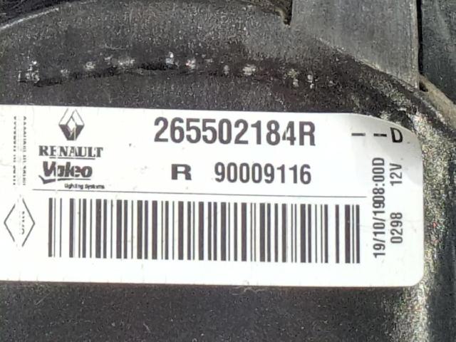 265502184R Фонарь задний правый купить Сумы
