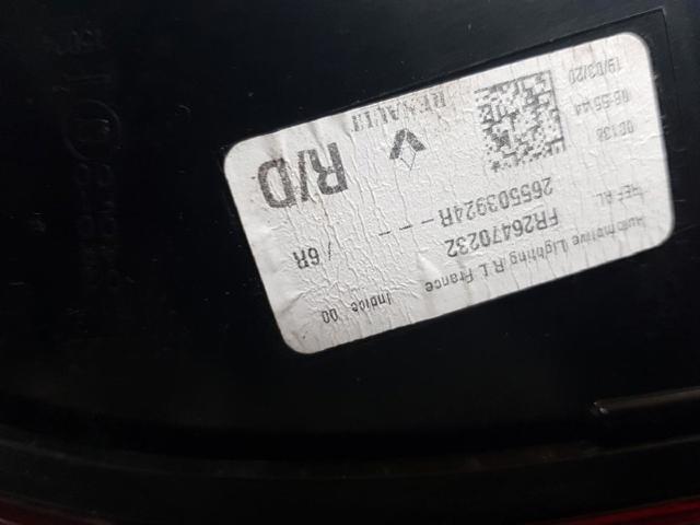 265503924R RENAULT Фонарь задний правый внутренний купить в Николаев