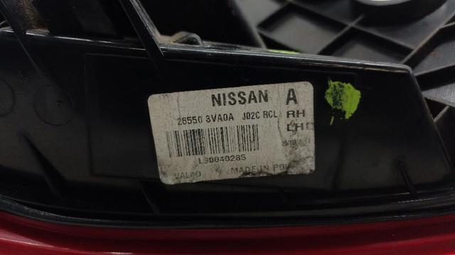 265503VA0A NISSAN Фонарь задний правый купить в Запорожье